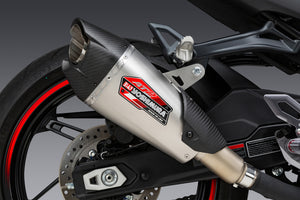 450SS 23-24 / 450NK 2024 AT2 Stainless Slip-On Exhaust, w/ Stainless Muffler