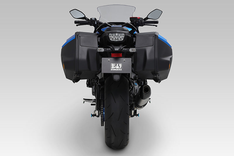 Yoshimura GSX-S1000/GT/S950 / KATANA R-77S STAINLESS SLIP-ON W/ SATIN FINISH MUFFLER (EEC)