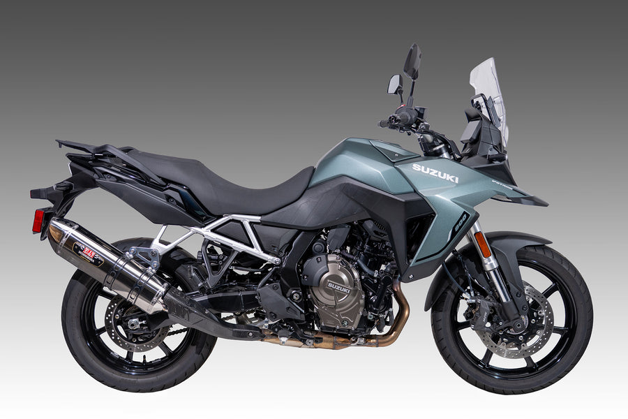 V-STROM 800 23-25 R-77J Stainless Slip-On Exhaust, w/ Stainless Muffler