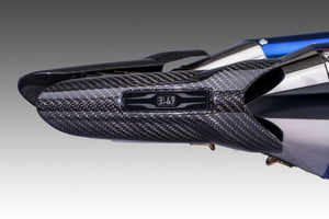 HAYABUSA 2021-25 Race R-11SQ-R Dual Stainless Slip-On Exhaust, w/ Titanium Mufflers