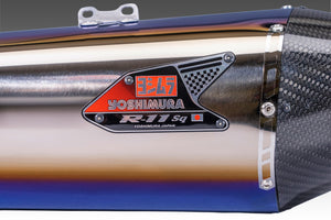 HAYABUSA 2021-25 Race R-11SQ-R Dual Stainless Slip-On Exhaust, w/ Titanium Mufflers