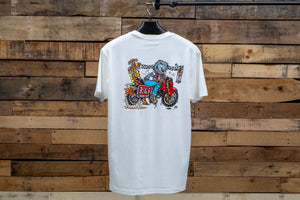 Small Bore Drags T-Shirt White
