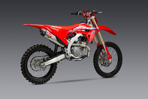 CRF450R/RX 2021-2024 / CRF450R-S 2023-2024 RS-12 Stainless Full Exhaust, w/ Stainless Muffler