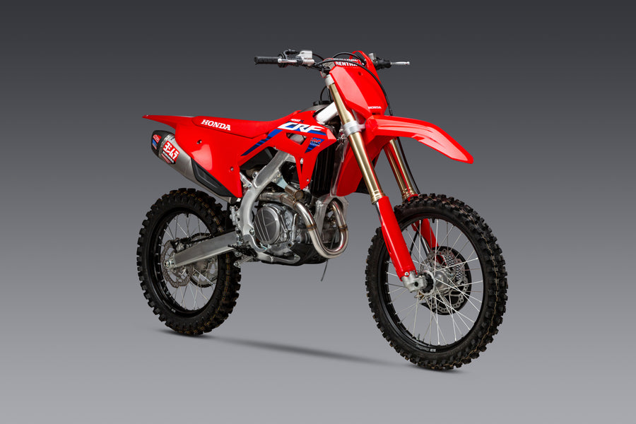 CRF450R/RX 2021-2024 / CRF450R-S 2023-2024 RS-12 Stainless Full Exhaust, w/ Stainless Muffler