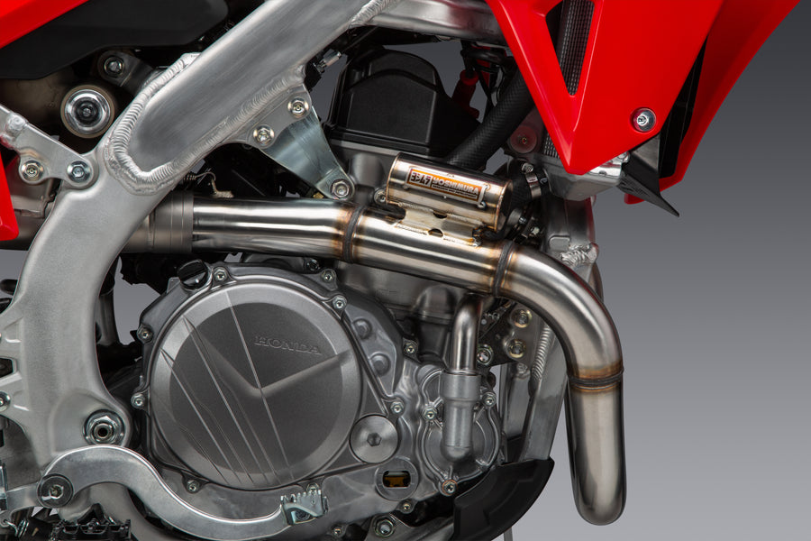 CRF450R/RX 2021-2024 / CRF450R-S 2023-2024 RS-12 Stainless Full Exhaust, w/ Stainless Muffler