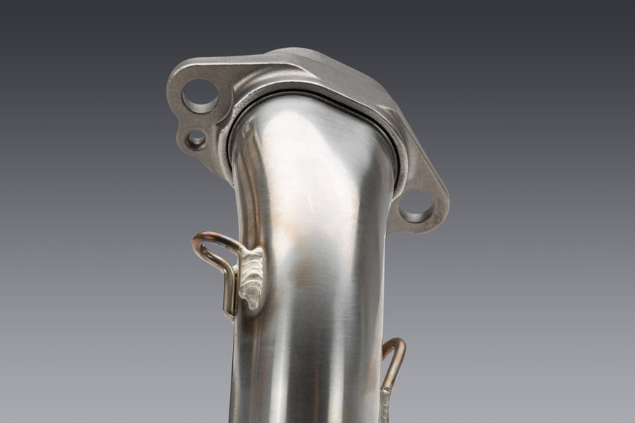 CRF450R/RX 2021-2024 / CRF450R-S 2023-2024 RS-12 Stainless Full Exhaust, w/ Stainless Muffler