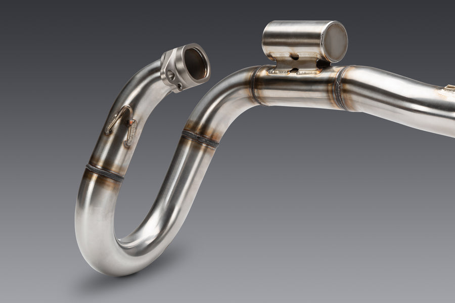 CRF450R/RX 2021-2024 / CRF450R-S 2023-2024 RS-12 Stainless Full Exhaust, w/ Stainless Muffler