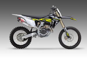 TF250-X RS-12 Stainless Full Exhaust, w/ Aluminum Muffler