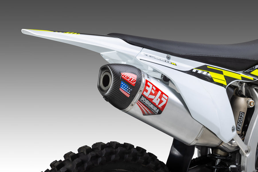 TF250-X RS-12 Stainless Full Exhaust, w/ Aluminum Muffler