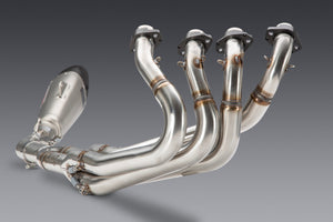 GSX-R1000 05+ / ZX10 07+ Oval Lightning Sprint Alpha T Stainless Exhaust, w/ Stainless Muffler