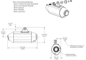 BUILDER SERIES RS-2 MINI MUFFLER KIT