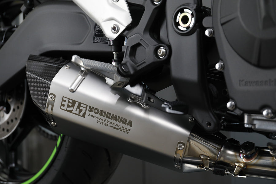 ZX-4RR 23-25 RACE STAINLESS FULL SYSTEM HEPTA FORCE TSS STAIN FINISH