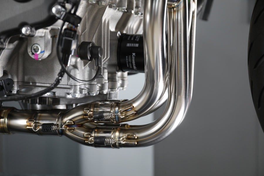 ZX-4RR 23-25 RACE STAINLESS FULL SYSTEM HEPTA FORCE TSS STAIN FINISH