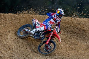 CRF450R/RX 2021-2024 / CRF450R-S 2023-2024 RS-12 Stainless Full Exhaust, w/ Stainless Muffler