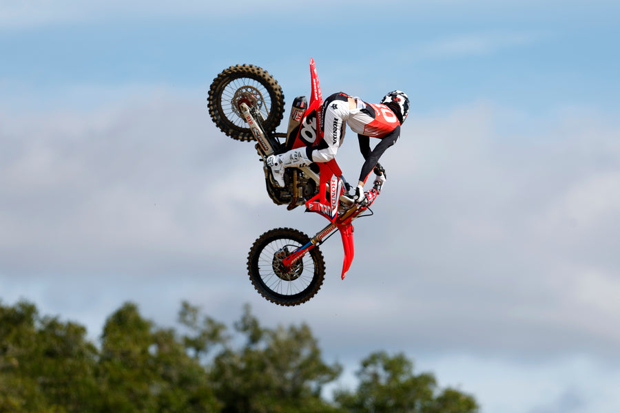CRF250R/RX 22-24 RS-12 Stainless Full Exhaust, w/ Stainless Muffler