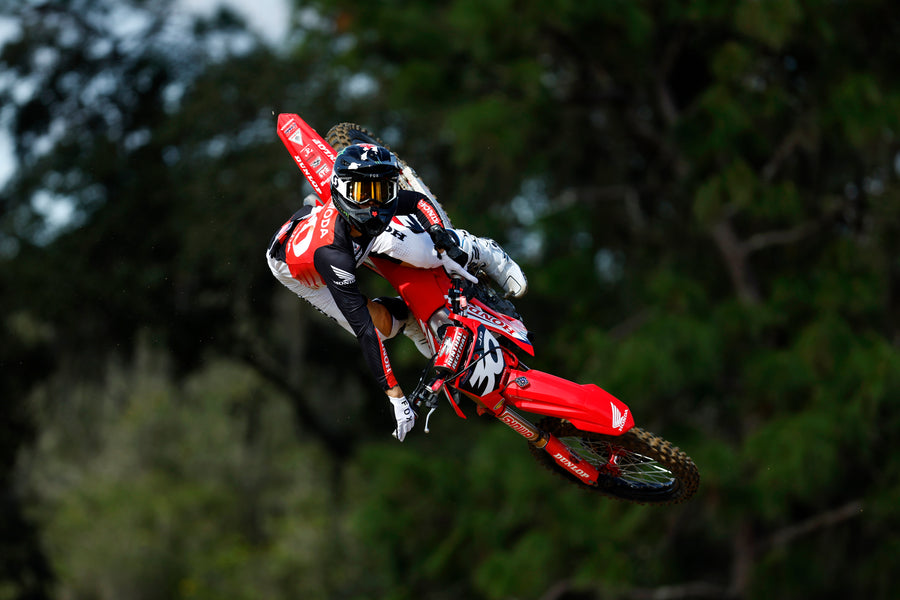 CRF250R/RX 22-24 RS-12 Stainless Full Exhaust, w/ Stainless Muffler