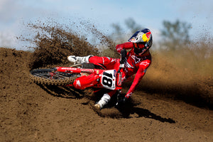 CRF450R/RX 2021-2024 / CRF450R-S 2023-2024 RS-12 Stainless Full Exhaust, w/ Stainless Muffler