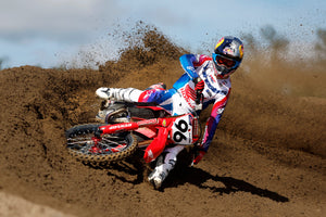 CRF450R/RX 2021-2024 / CRF450R-S 2023-2024 RS-12 Stainless Full Exhaust, w/ Stainless Muffler