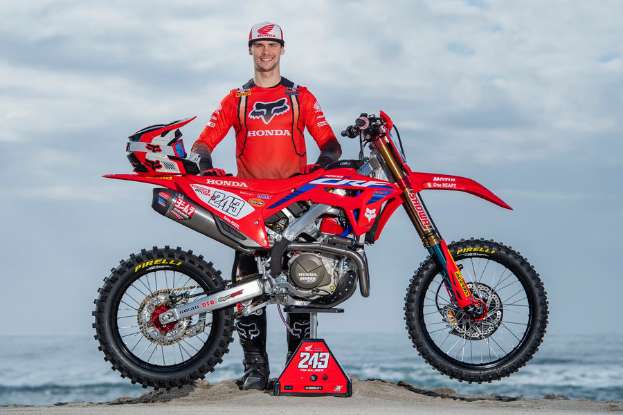 Yoshimura CRF450R RX WE 21 24 RS 12 Titanium Full Exhaust w Titanium Muffler Yoshimura R D of America Inc
