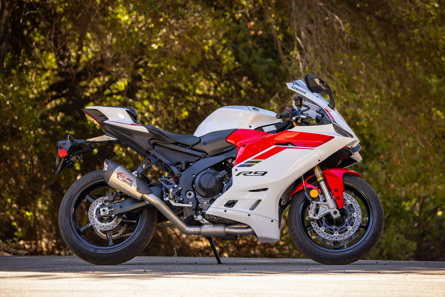 R9 2025 AT2 Stainless Full Exhaust, w/ Stainless Muffler