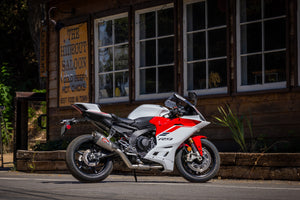 R9 2025 AT2 Stainless Full Exhaust, w/ Stainless Muffler