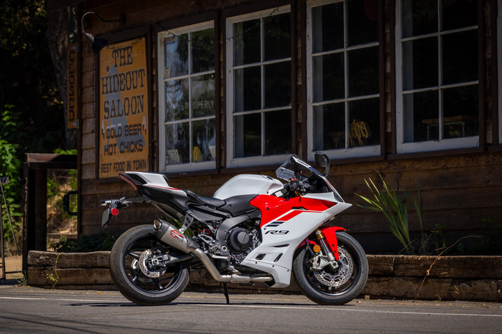 R9 2025 AT2 Stainless Full Exhaust, w/ Stainless Muffler