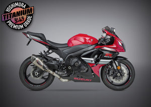 GSX-R1000 12-16 ALPHA T Slip-On Titanium Exhaust, w/ Titanium Muffler