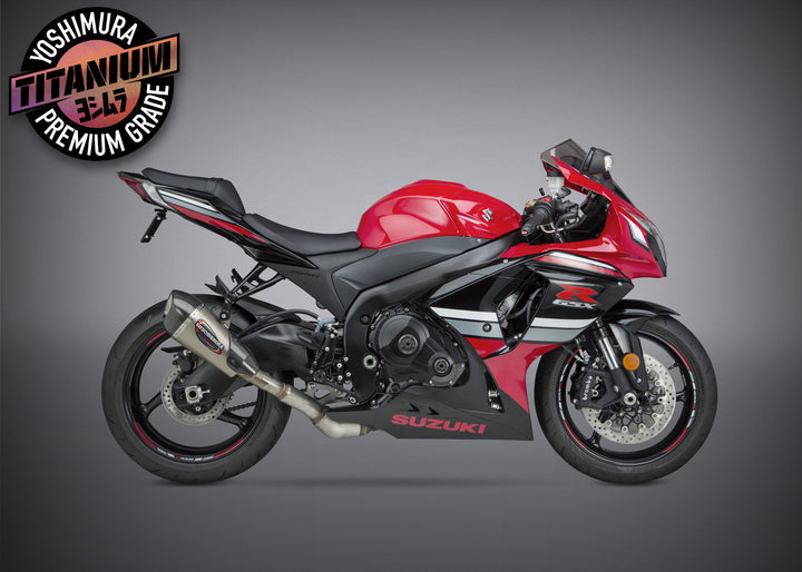 GSX-R1000 12-16 ALPHA T Slip-On Titanium Exhaust, w/ Titanium Muffler