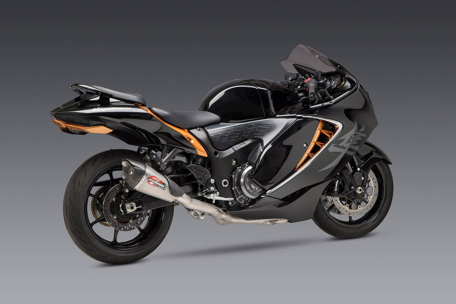 Hayabusa 2022-25 Race AT2 Stainless Full Exhaust, w/ Stainless Muffler
