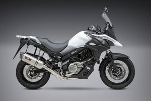 V-STROM 650 17-25 Race R-77 Stainless 3/4 Exhaust, w/ Stainless Muffler