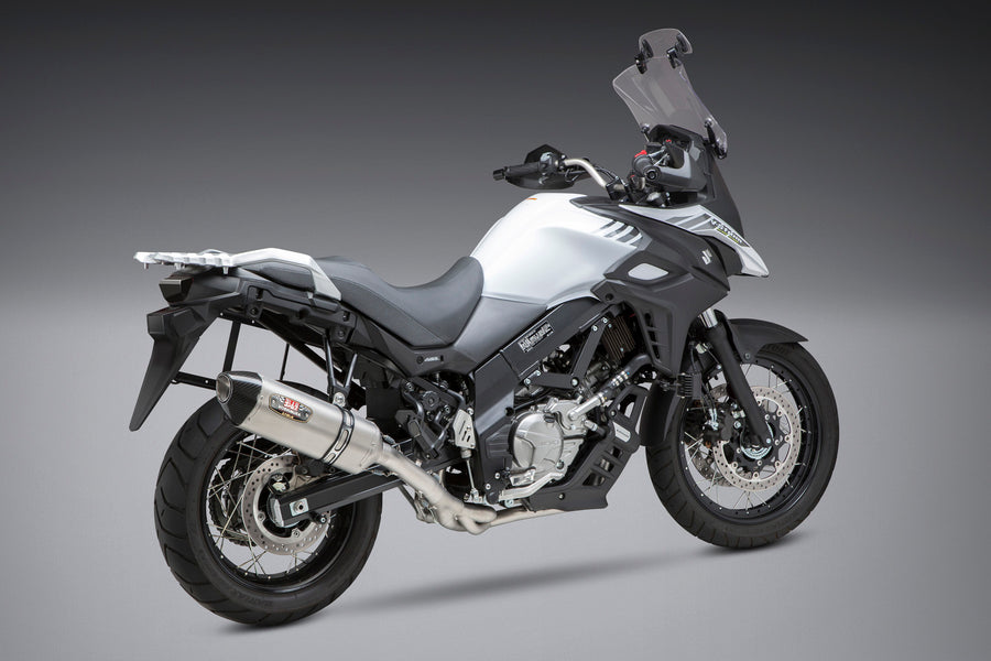 V-STROM 650 17-25 Race R-77 Stainless 3/4 Exhaust, w/ Stainless Muffler