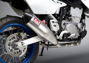 DR-Z400S/SM 00-24 RS-4 Dual Stainless Full Exhaust, w/ Aluminum Mufflers