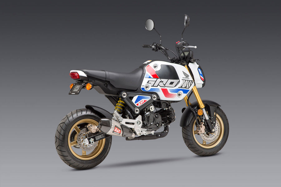 GROM 2022-25 RS-9T Stainless Slip-On Exhaust, w/ Stainless Muffler