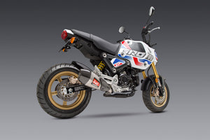 GROM 2022-25 RS-9T Stainless Slip-On Exhaust, w/ Stainless Muffler