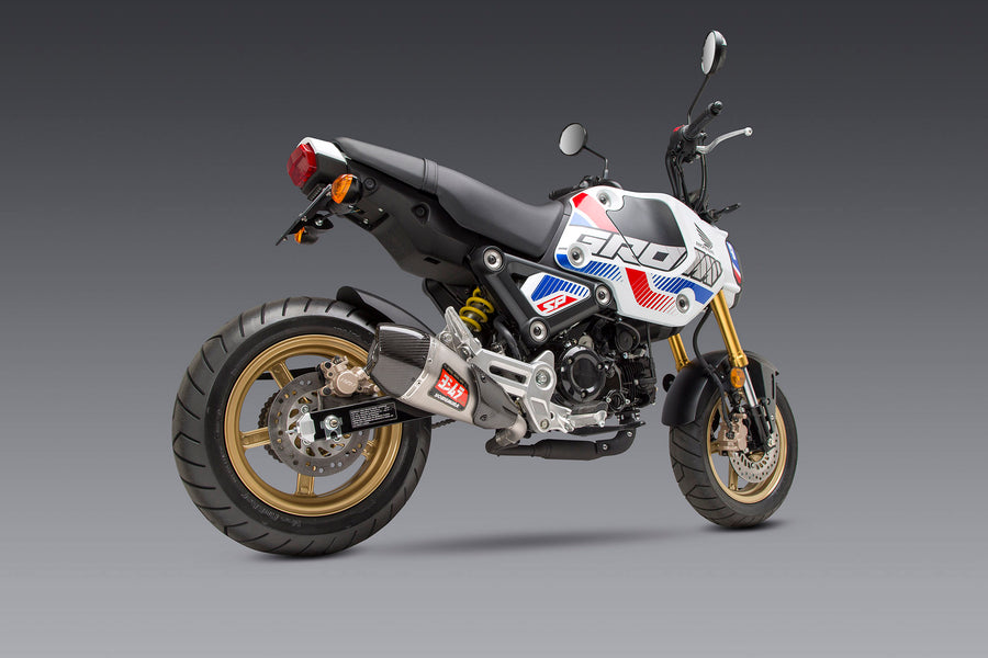 GROM 2022-25 RS-9T Stainless Slip-On Exhaust, w/ Stainless Muffler