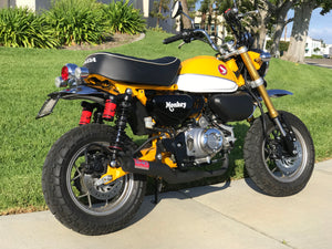 U.S. SPEC MONKEY 19-22 Race Straight Cyclone Full System Exhaust