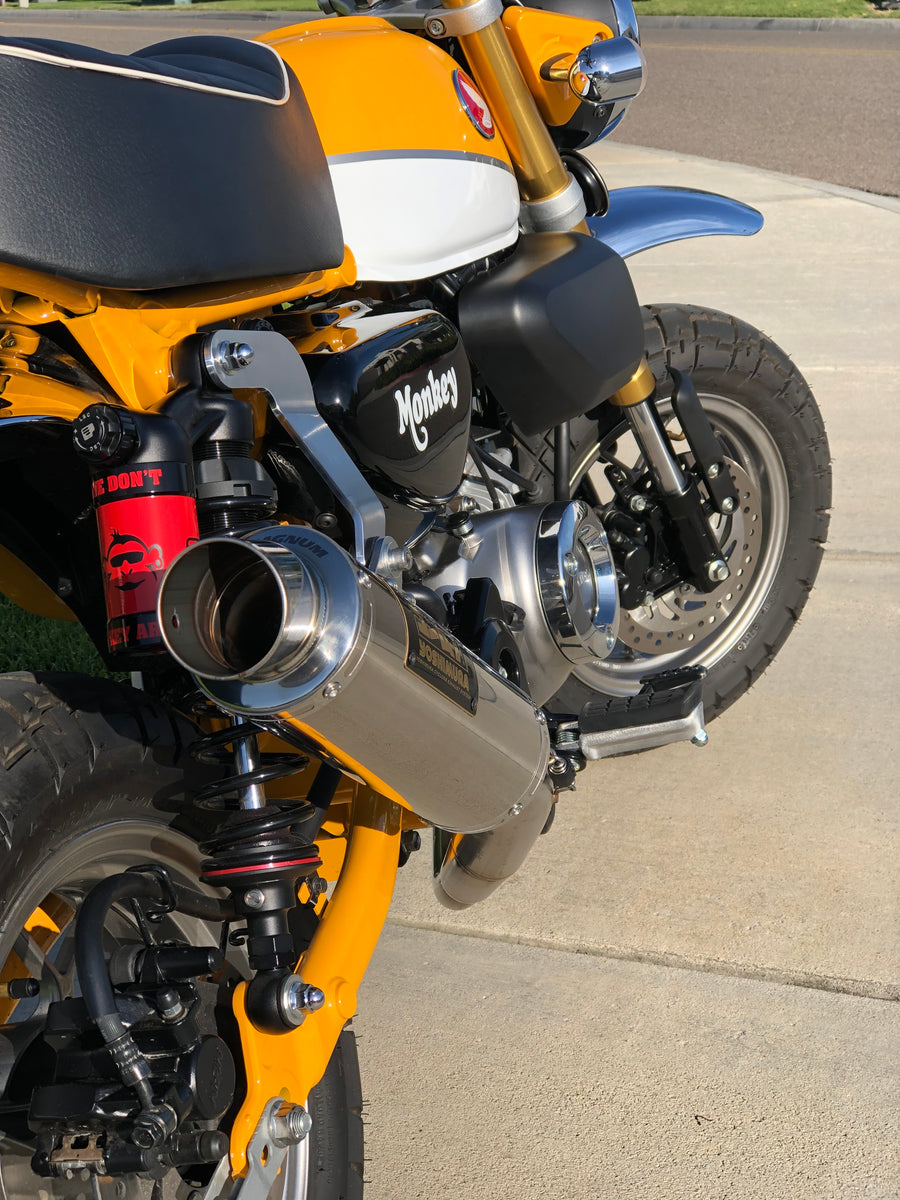 U.S. SPEC MONKEY 19-22 Race GP-MAGNUM Stainless Full Exhaust, w/ Stainless Muffler