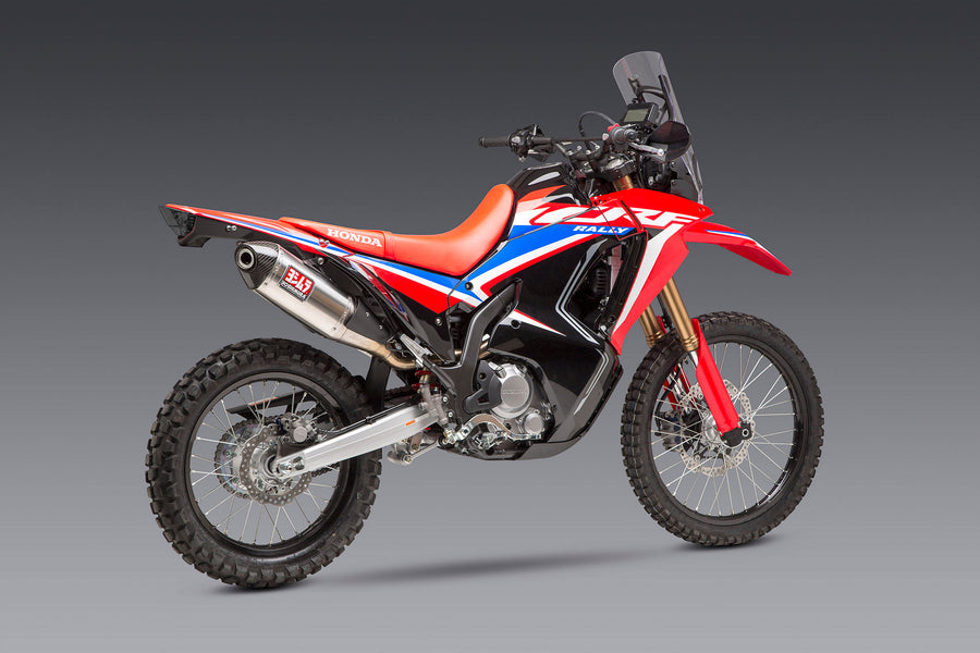 CRF300L/Rally 21-25 Race RS-4S Stainless Slip-On Exhaust, w/ Stainless Muffler