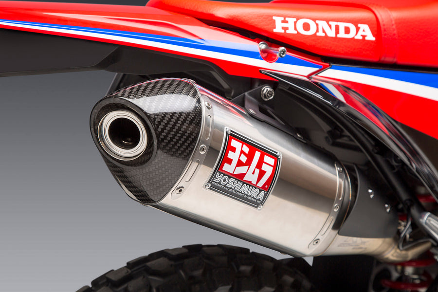 CRF300L/Rally 21-25 Race RS-4S Stainless Slip-On Exhaust, w/ Stainless Muffler