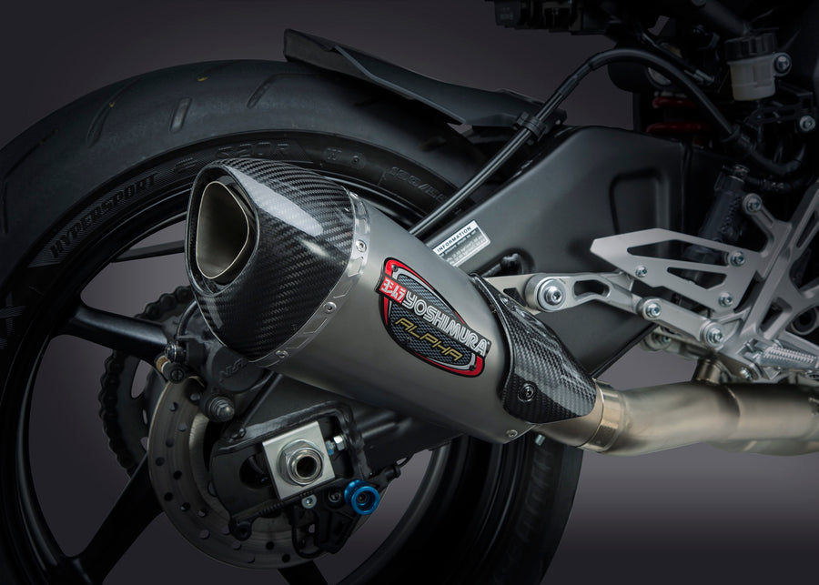 FZ-10 17/MT-10 18-21 Race ALPHA T Stainless 3/4 Exhaust, w/ Stainless Muffler