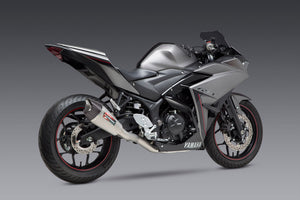YZF-R3 15-24 Race AT2 Stainless Full Exhaust, w/ Stainless Muffler