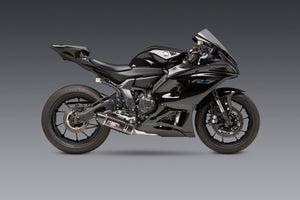 FZ/MT-07 15-25 / XSR700 18-24 / R7 22-25 Race R-77 Stainless Full Exhaust, w/ CF Muffler