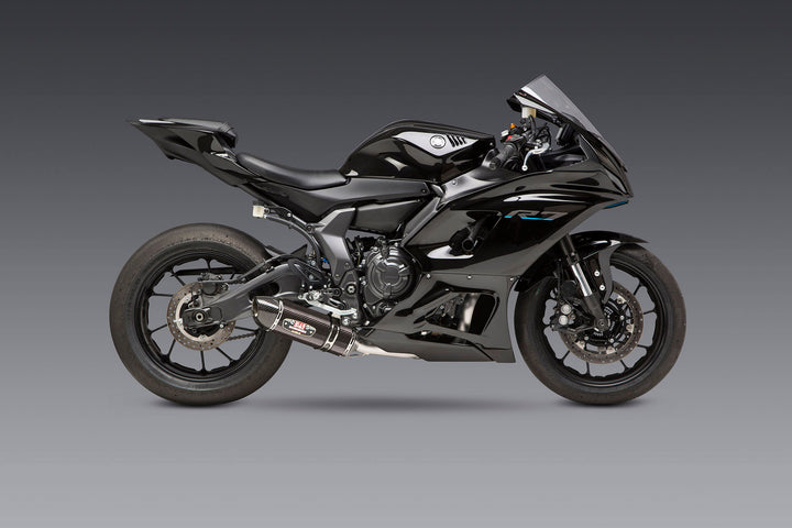 FZ/MT-07 15-25 / XSR700 18-24 / R7 22-25 Race R-77 Stainless Full Exhaust, w/ CF Muffler