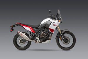 TENERE 700 21-25 RS-12 Stainless Slip-On Exhaust, w/ Stainless Muffler