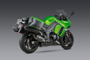 NINJA 1000 14-16 R-77 Stainless Slip-On Exhaust, w/ Carbon Fiber Mufflers