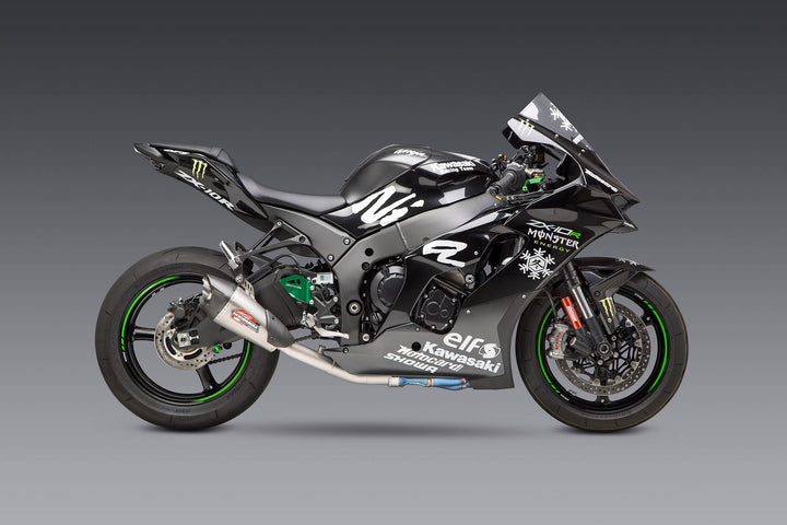 ZX-10R/RR 21-25 Race AT2 Stainless 3/4 Exhaust, w/ Stainless Muffler