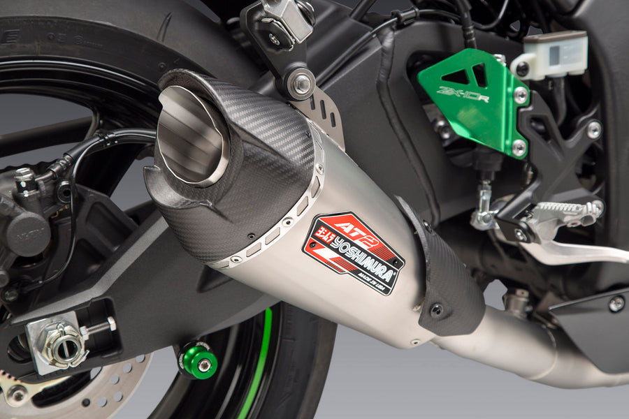 ZX-10R/RR 21-25 Race AT2 Stainless 3/4 Exhaust, w/ Stainless Muffler