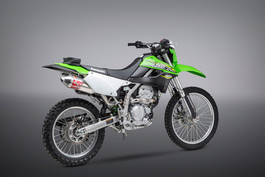 KLX250S/SF 09-20 / KLX300S/SM 21-26 Race RS-2 Stainless Slip-On Exhaust, w/ Alum