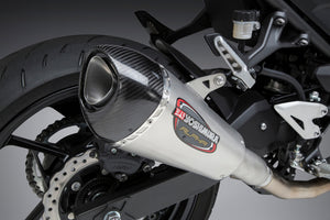 NINJA 400 18-23/Z400 ALPHA T Stainless Slip-On Exhaust, w/ Stainless Muffler