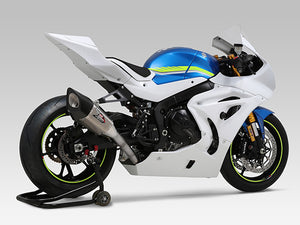 GSX-R1000/R 17-25 RACE R-11SQ TITANIUM FULL EXHAUST, W/ TITANIUM MUFFLER